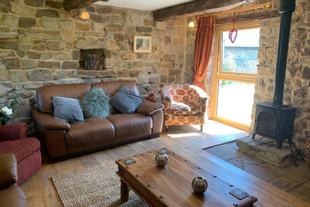 Stunning Secluded Peak District Luxurious Barn Villa Leek Eksteriør billede