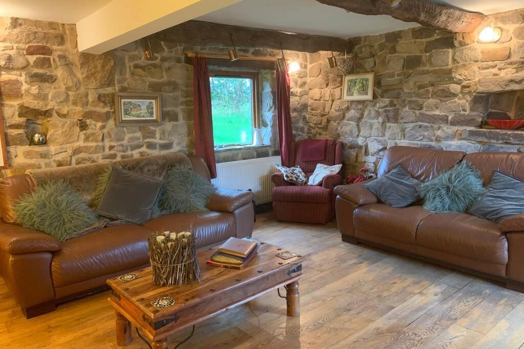 Stunning Secluded Peak District Luxurious Barn Villa Leek Eksteriør billede